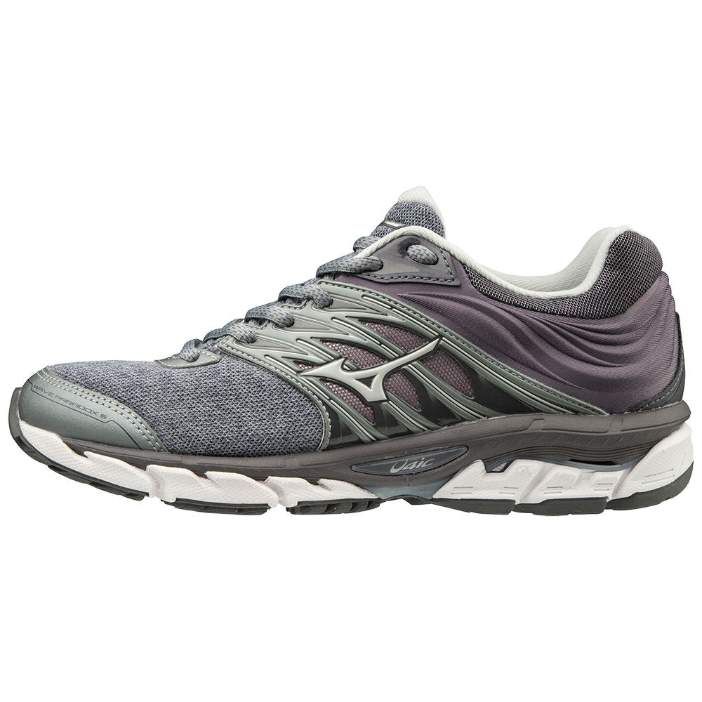 Damske Bezecke Topanky Mizuno WAVE PARADOX 5 Siva Vypredaj MDQV34021